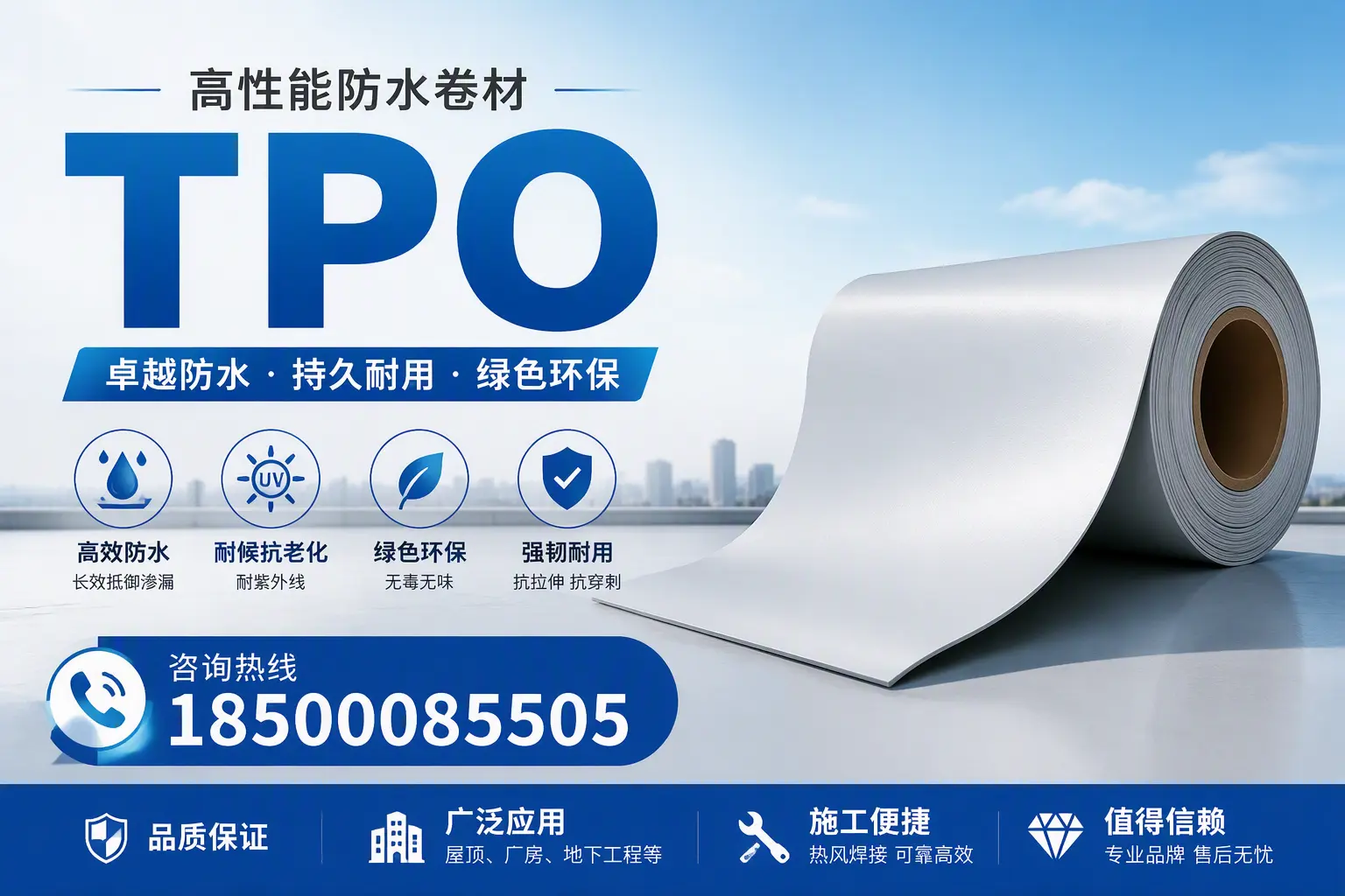 TPO材料的环保特性及其在宜宾的应用